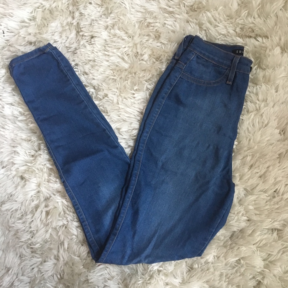 Fashion Nova Classic High Waisted Jeans